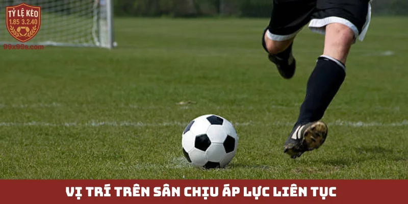 Chiến thuật áp lực liên tục - Biến phòng ngự thành tấn công 5 Vị trí trên sân chịu áp lực liên tục
